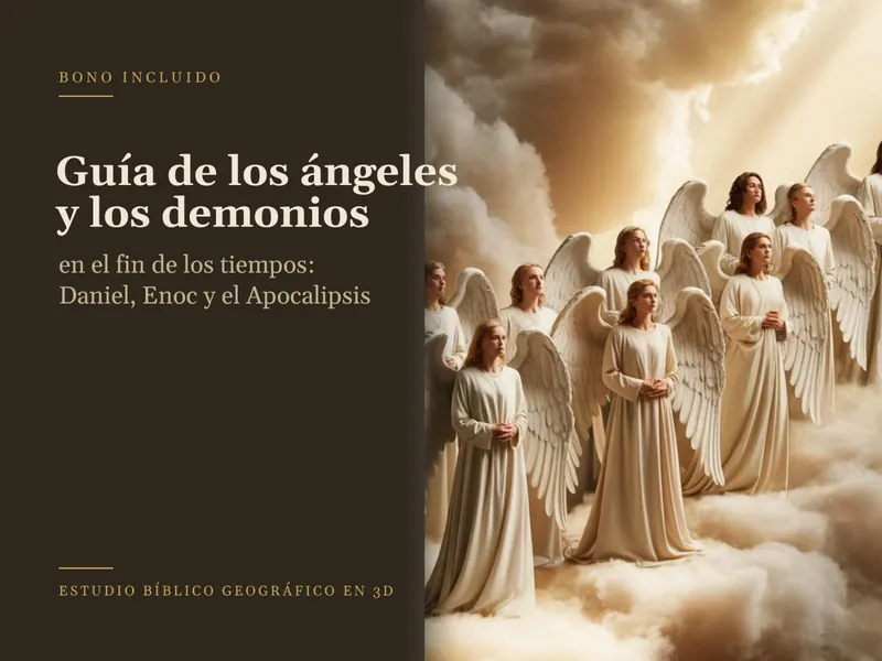 Portada del bono Guía de los ángeles y los demonios en el fin de los tiempos