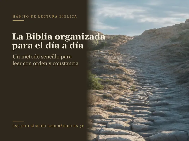 Portada del bono La Biblia organizada para el día a día